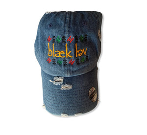 Black Love Baseball “Dad” Hat